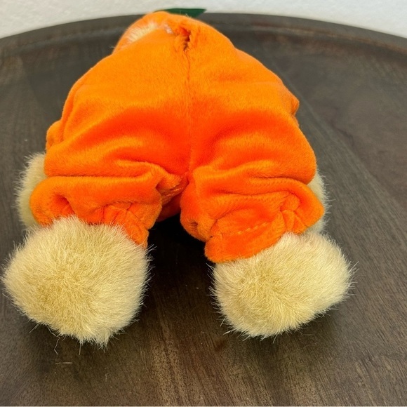 Wish Pets Lil Pumpkin Halloween Tan Plush Bear - Picture 6 of 9